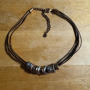 Chicos Inspirational Multi Strand Necklace